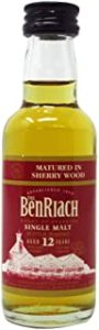 BenRiach - Sherry Wood Single Malt Miniature - 12 year old Whisky